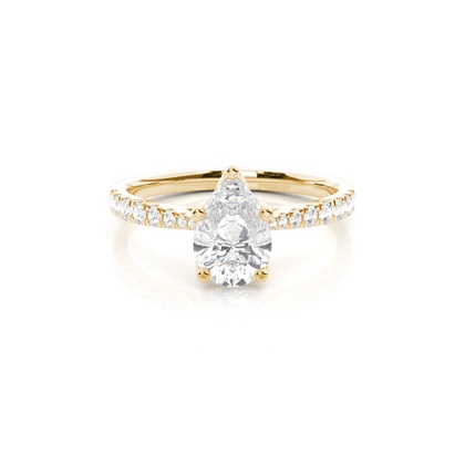 Yellow Gold Diamond Engagement Rings