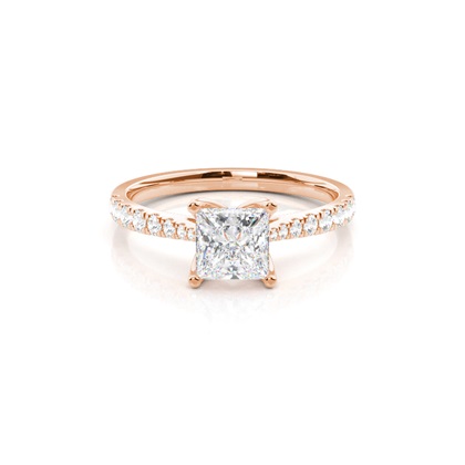 Princess Cut Diamond Engagement Rings