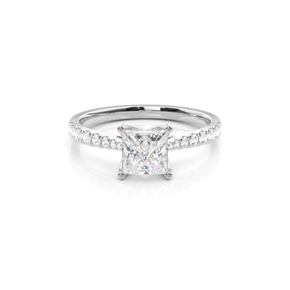 Princess Cut Diamond Engagement Rings