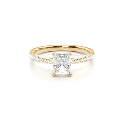 Yellow Gold Diamond Engagement Rings