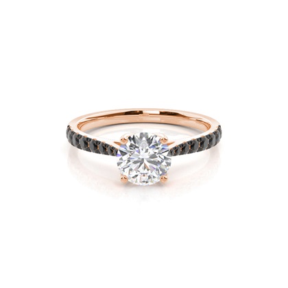 Rose Gold Diamond Engagement Rings