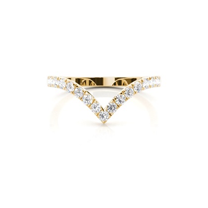 Studded Slight Comfort Fit Diamond Wedding Band