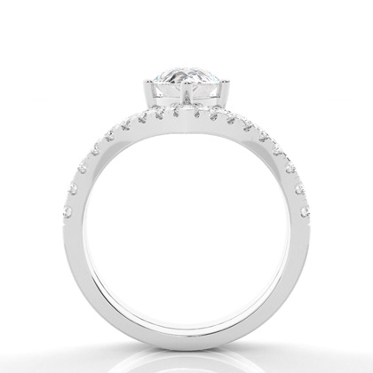 Tropfen Ringsets Verlobungsringe