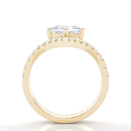 Princess Bridal Set Engagement Rings