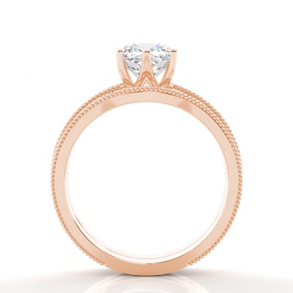 Rotgold Ringsets Verlobungsringe