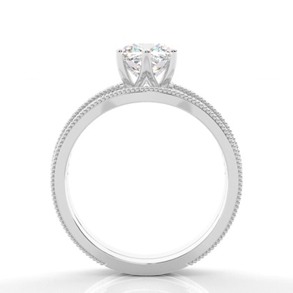 Cushion Bridal Set Engagement Rings