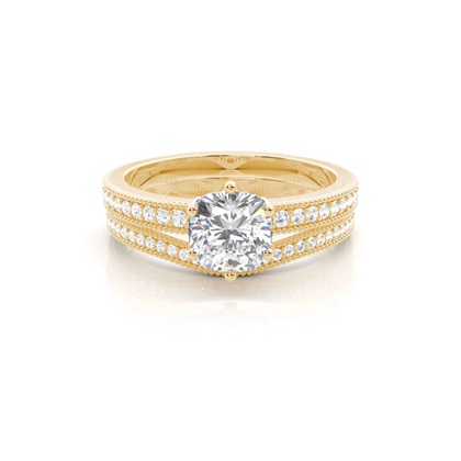 Cushion Cut Diamond Engagement Rings