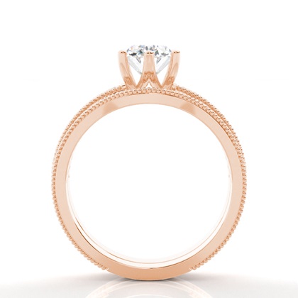 Oval Bridal Set Engagement Ring