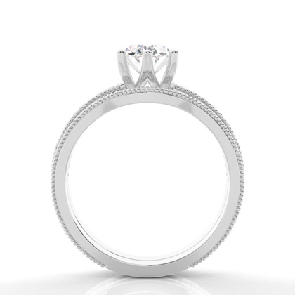 Oval Bridal Set Engagement Rings