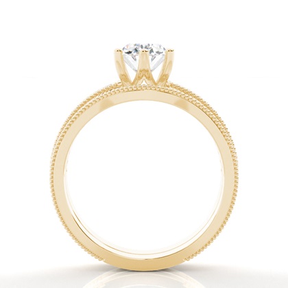 Oval Bridal Set Engagement Ring
