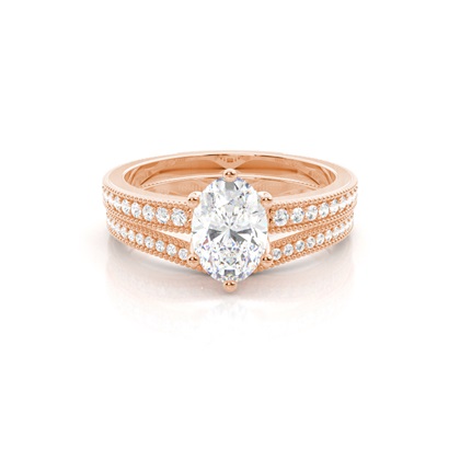 Oval Diamond Engagement Rings