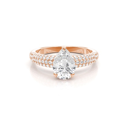 Pear Diamond Rings