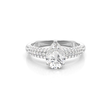 Pear Diamond Rings