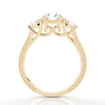Yellow Gold Diamond Engagement Rings