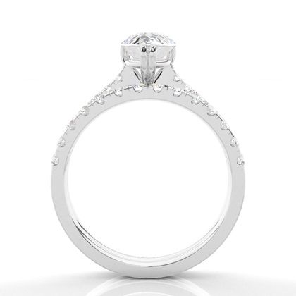 Tropfen Ringsets Verlobungsringe