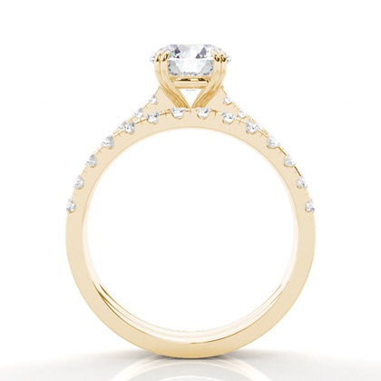 Yellow Gold Diamond Engagement Rings