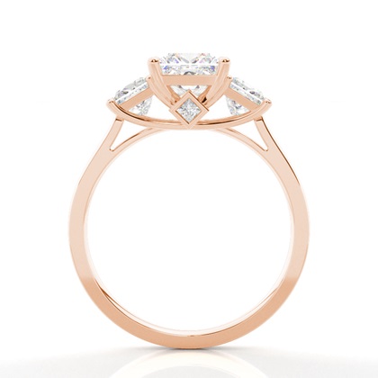 Rose Gold Diamond Engagement Rings