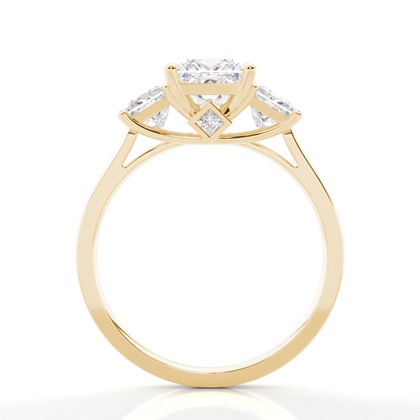 Yellow Gold Diamond Engagement Rings