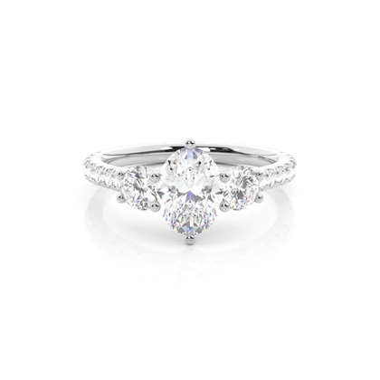  Trilogy Engagement Rings