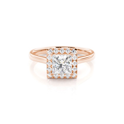 Princess Cut Diamond Engagement Rings