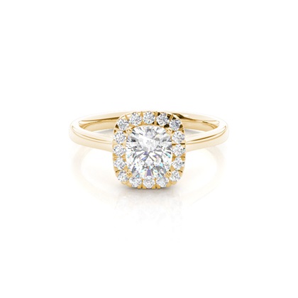 Cushion Cut Diamond Engagement Rings