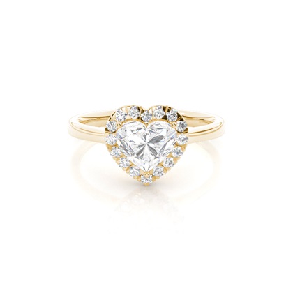 Yellow Gold Diamond Engagement Rings