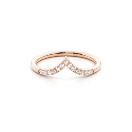 Women's Rose Gold Wedding Rings