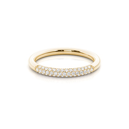 Prong Setting Diamond Wedding Band