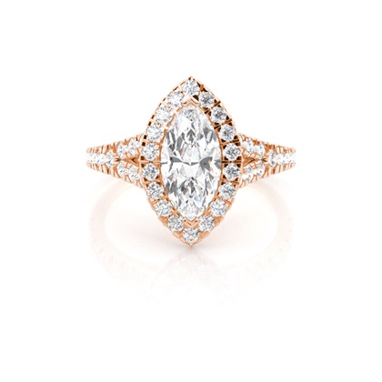 Marquise Diamond Engagement Rings