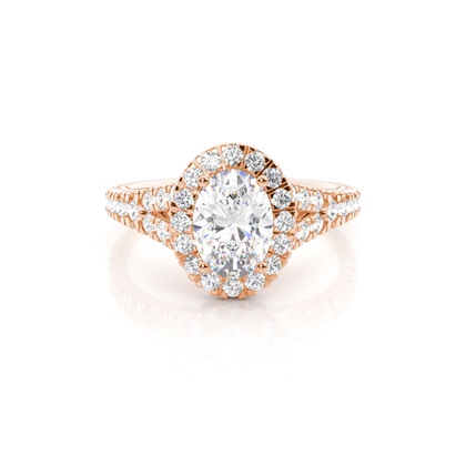 Oval Diamond Engagement Rings