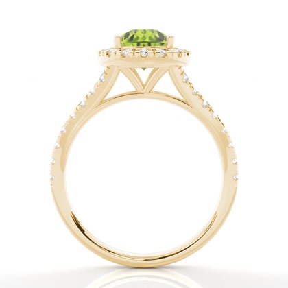 Pear Yellow Gold Diamond Rings Gemstones