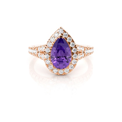 Pear Shaped Gemstone Rings & Jewellery