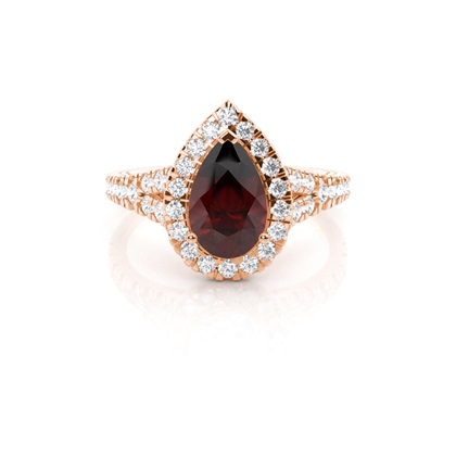 Pear Shaped Gemstone Rings & Jewellery