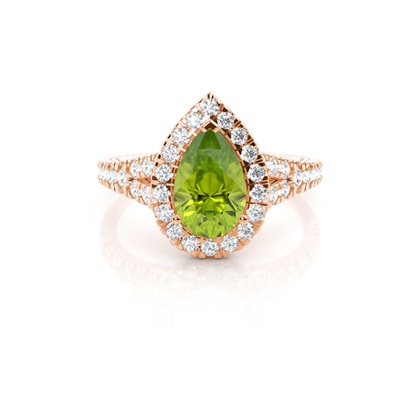 Pear Shaped Gemstone Rings & Jewellery