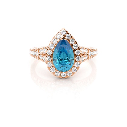 Pear Shaped Gemstone Rings & Jewellery