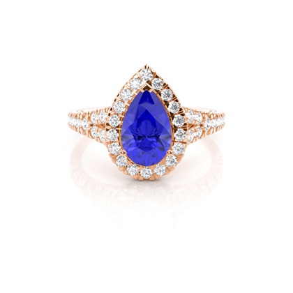 Pear Shaped Gemstone Rings & Jewellery