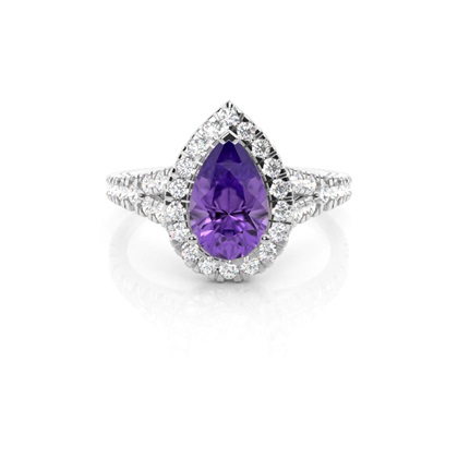 Pear Shaped Gemstone Rings & Jewellery
