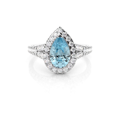 Pear Shaped Gemstone Rings & Jewellery