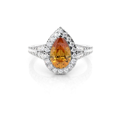 Pear Shaped Gemstone Rings & Jewellery