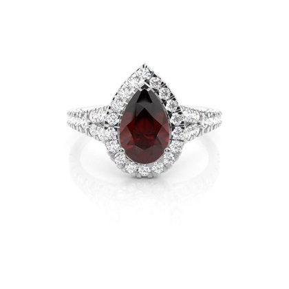 Pear Shaped Gemstone Rings & Jewellery