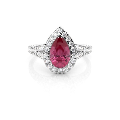 Pear Shaped Gemstone Rings & Jewellery