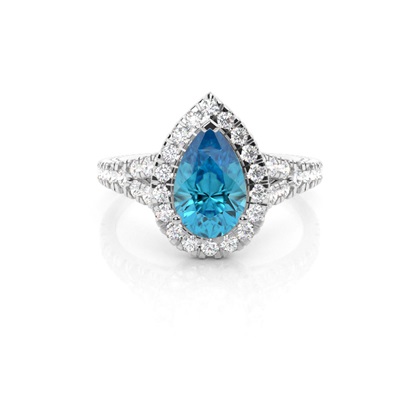 Pear Shaped Gemstone Rings & Jewellery