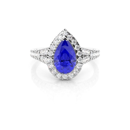 Pear Shaped Gemstone Rings & Jewellery