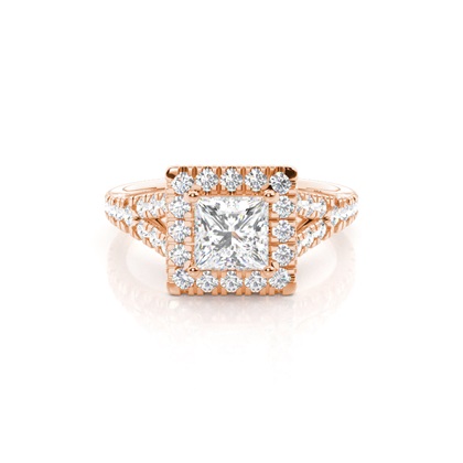 Princess Cut Diamond Engagement Rings