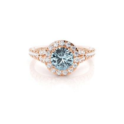 Rose Gold Gemstone Rings & Jewellery