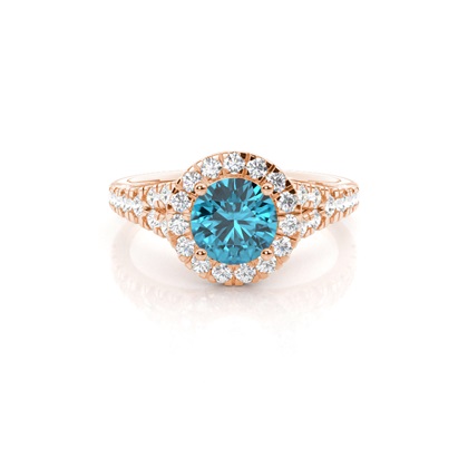 Rose Gold Gemstone Rings & Jewellery