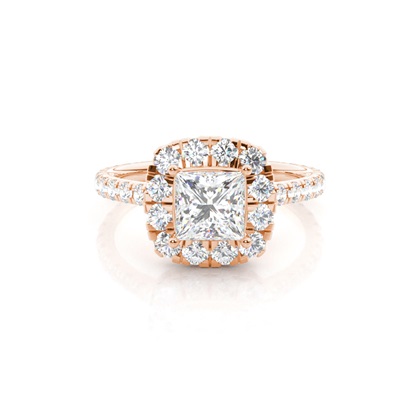 Princess Cut Diamond Engagement Rings