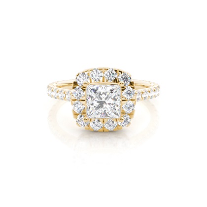 Princess Cut Diamond Engagement Rings
