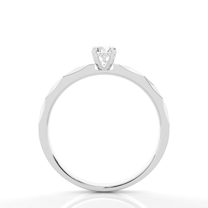 Prong Setting Solitaire Diamond Engagement Ring