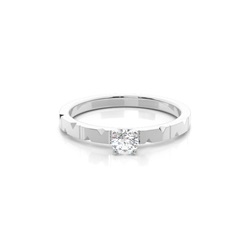Prong Setting Solitaire Diamond Engagement Ring
